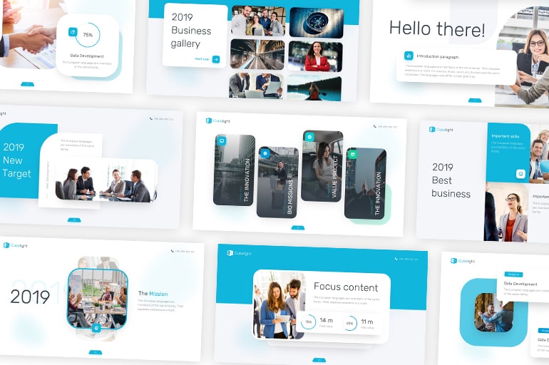 best selling corporate PowerPoint templates