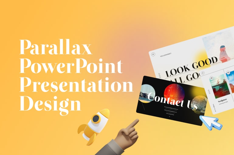 parallax powerpoint presentation design