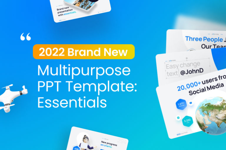 2022 essentials multipurpose premium powerpoint presentation template free download