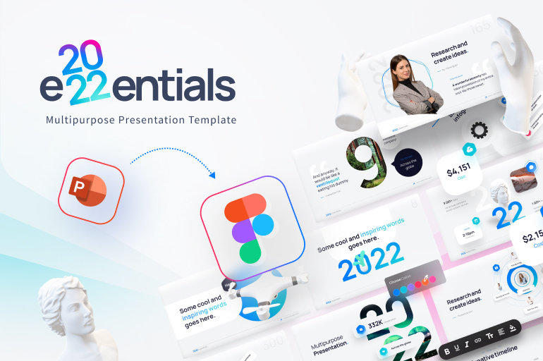 2022 essential presentation template