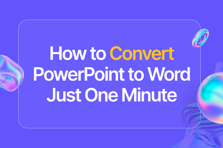 convert PowerPoint to Word