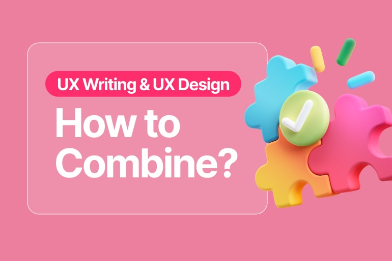 UX design and UX writing