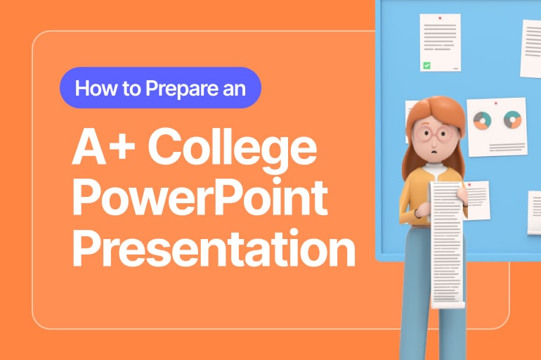 prepare a college PowerPoint presentation