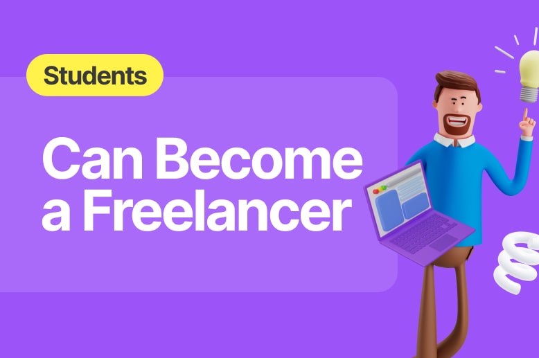 students can be a freelancer