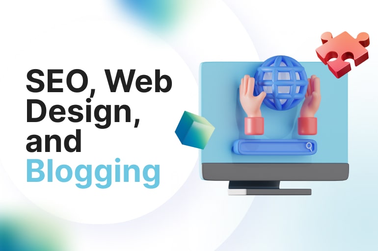 seo web design and blogging