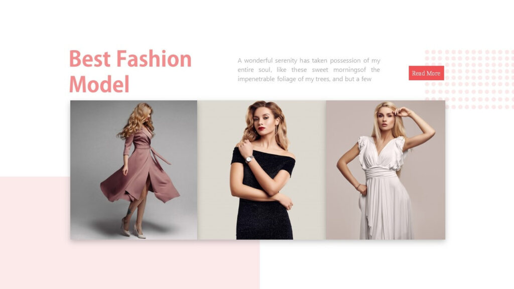 fashion brand presentation examples